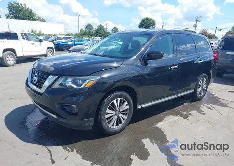 2017 Nissan Pathfinder S z USA, uszkodzony, nr VIN 5N1DR2MN1HC667285
